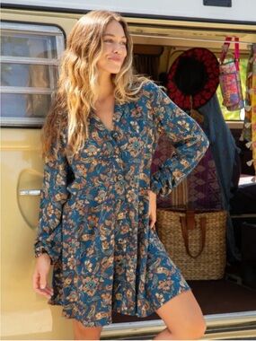 NATURAL LIFE Ansley Tunic Shirt Dress S